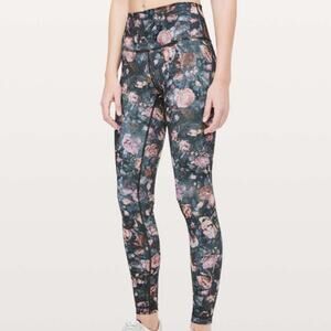 Lululemon Frosted Rose Multi Full On Luxtreme 28" Wunder Under High Rise Tight 4